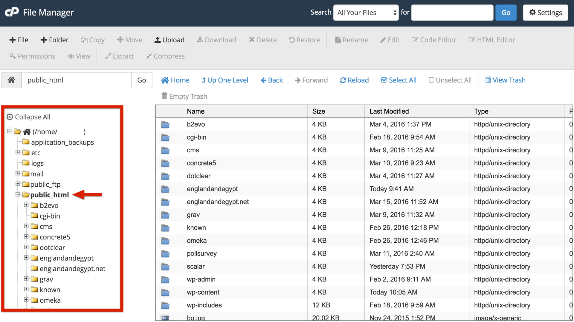 FileManager FTP